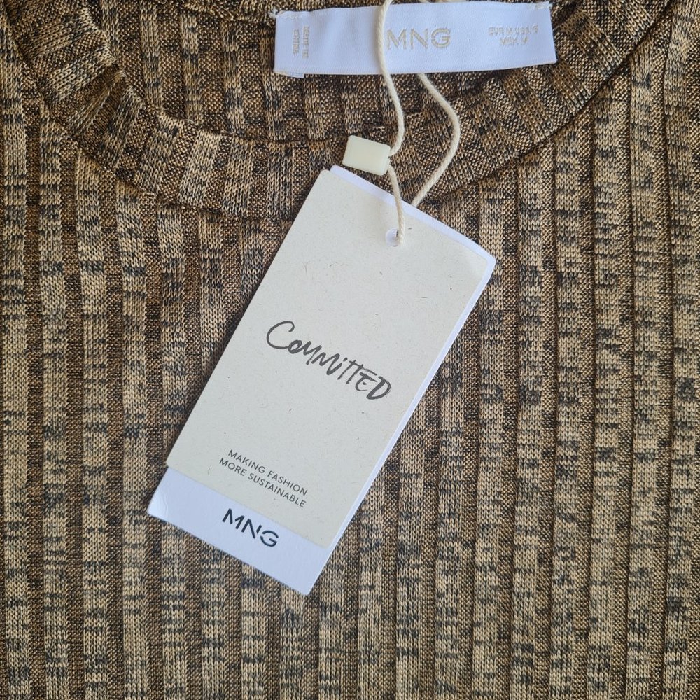 Size- M, Mango GALA-W- Jumper dress- brown - Picture 6 of 6